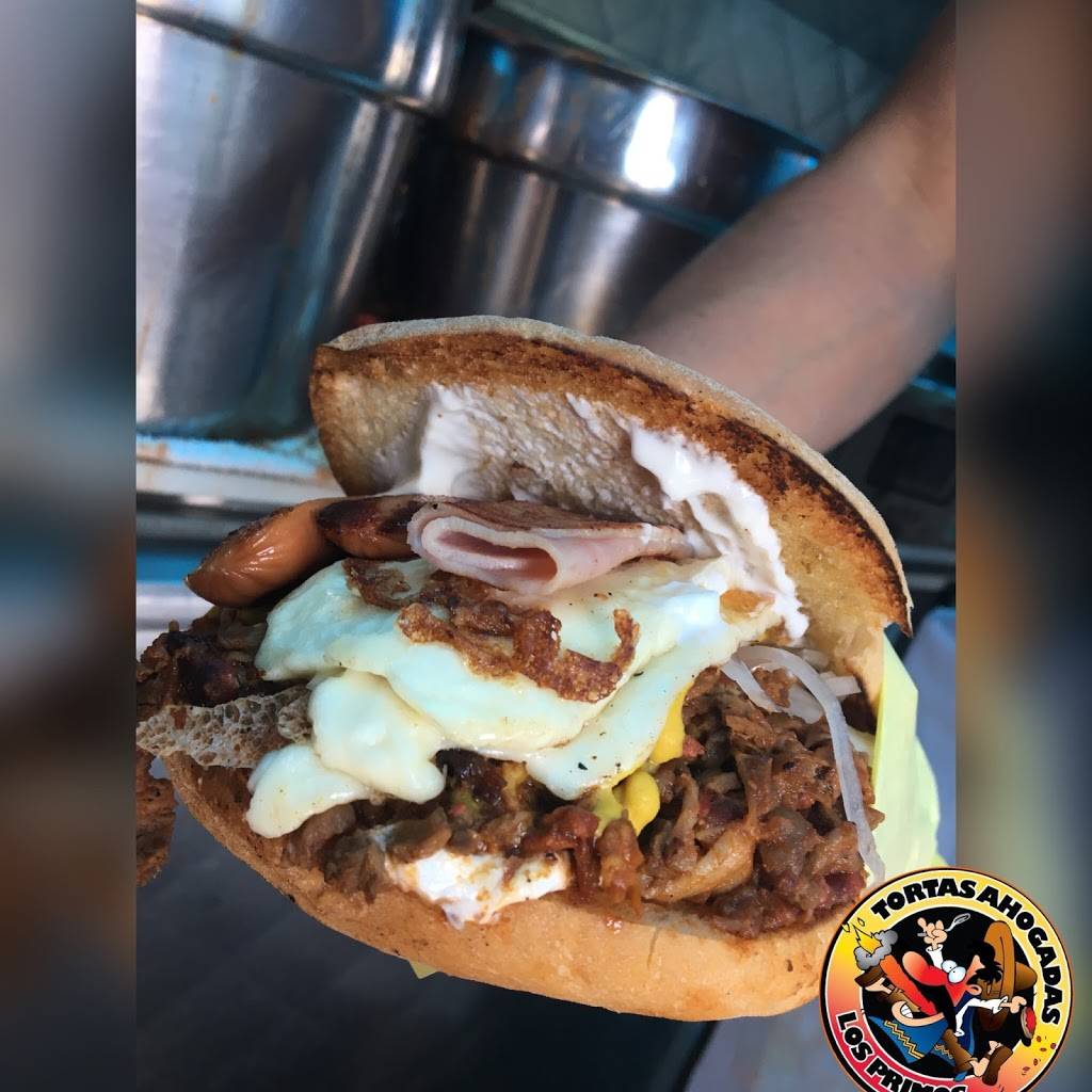 Tortas ahogadas los primos | restaurant | 2856, 2301 W 5th St, Santa Ana, CA 92703, USA | 7144885609 OR +1 714-488-5609