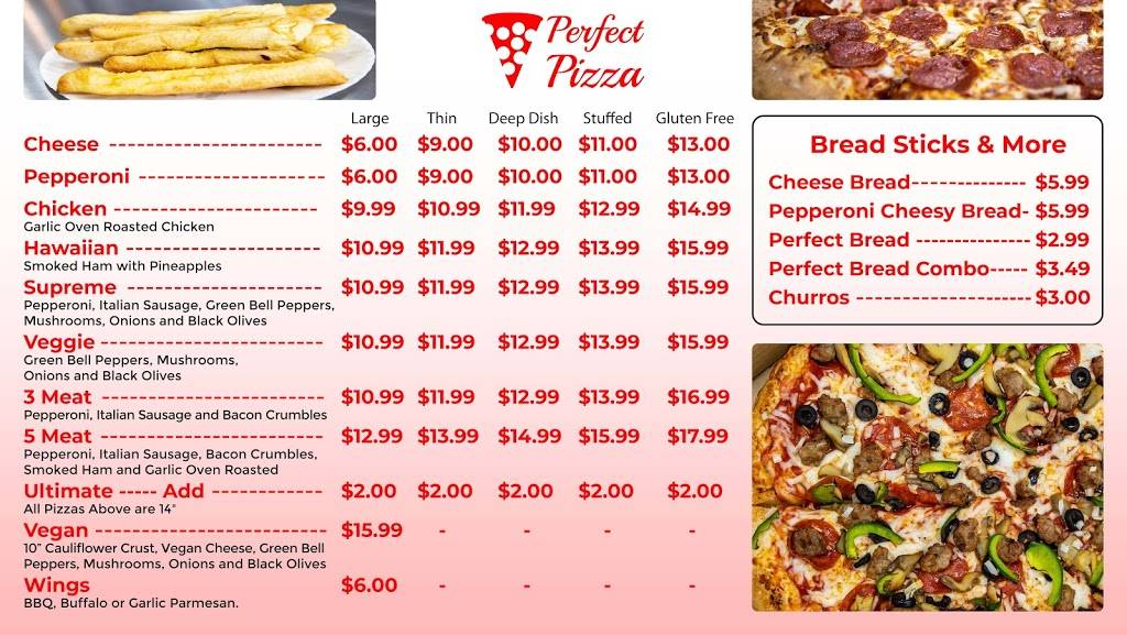 Perfect Pizza | restaurant | 3782 Voltaire St, San Diego, CA 92107, USA | 6192305113 OR +1 619-230-5113