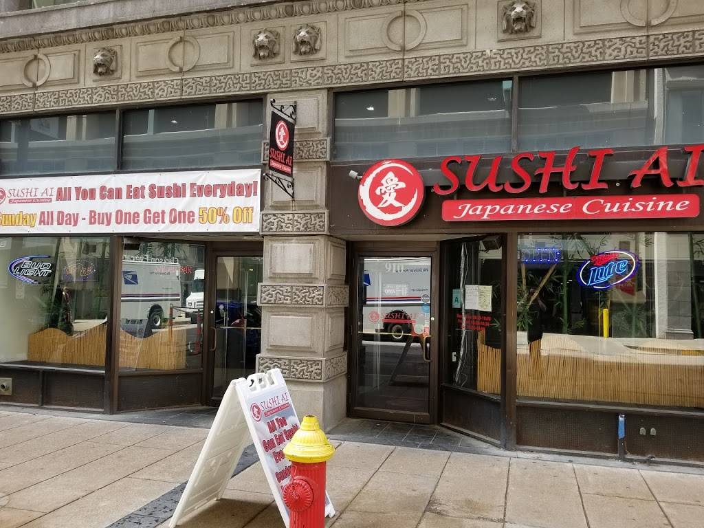 Sushi Ai | restaurant | 910 Olive St, St. Louis, MO 63101, USA | 3145887888 OR +1 314-588-7888