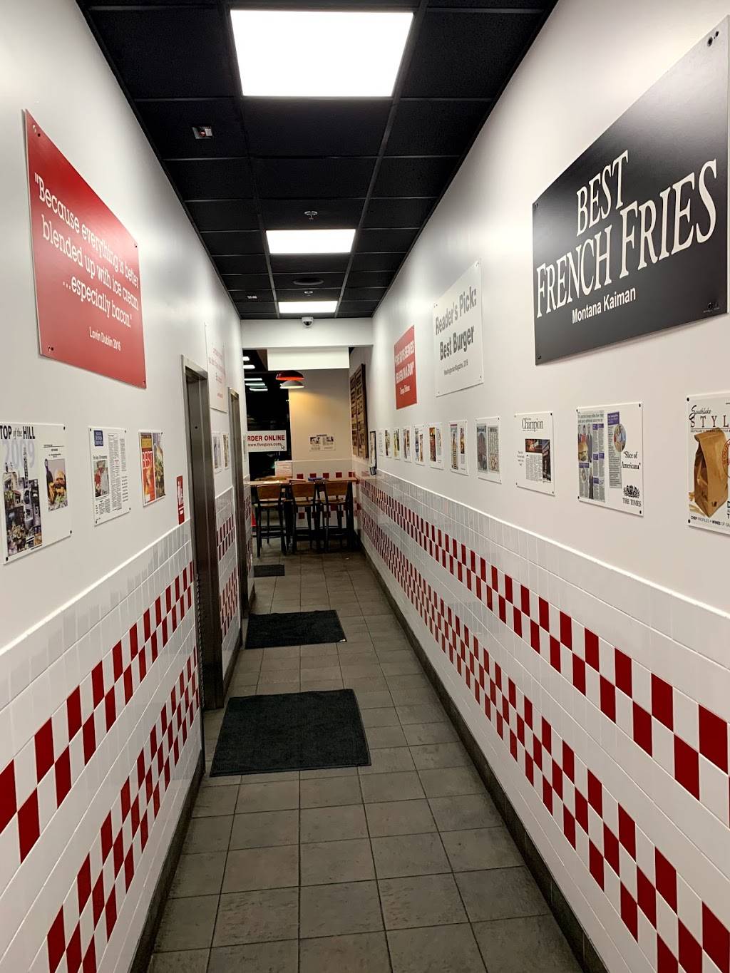 Five Guys | meal takeaway | 8400 Balboa Blvd, Northridge, CA 91329, USA | 8182216966 OR +1 818-221-6966
