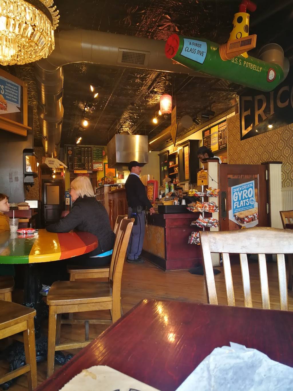 Potbelly Sandwich Shop | restaurant | 5304 N Clark St, Chicago, IL 60640, USA | 7733555310 OR +1 773-355-5310