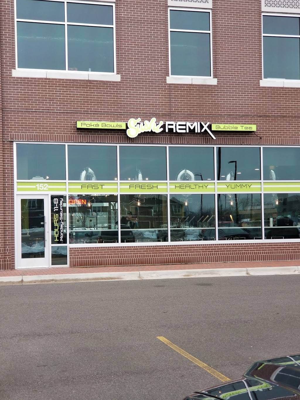 Sushi Remix | restaurant | 152 Uptown Dr, Bay City, MI 48708, USA | 9893726580 OR +1 989-372-6580