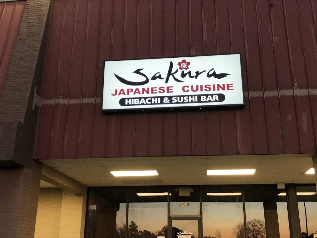 Sakura Japanese Cuisine Hibachi & Sushi Bar | restaurant | 1704 E Meighan Blvd, Gadsden, AL 35903, USA | 2564595383 OR +1 256-459-5383