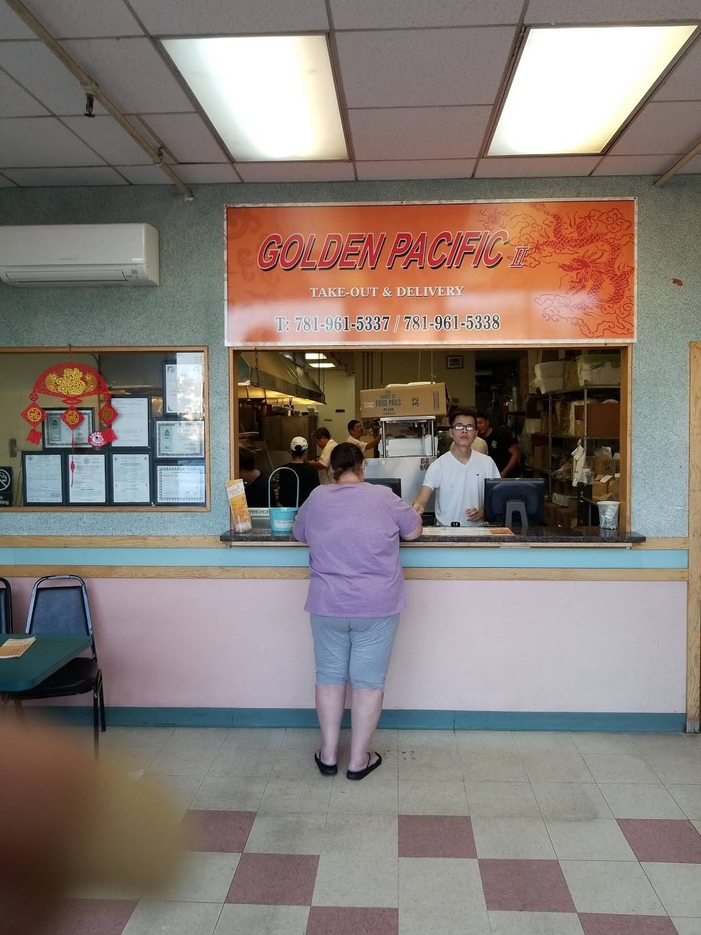 Golden Pacific 2 | restaurant | 346 N Main St #4173, Randolph, MA 02368, USA | 7819615337 OR +1 781-961-5337