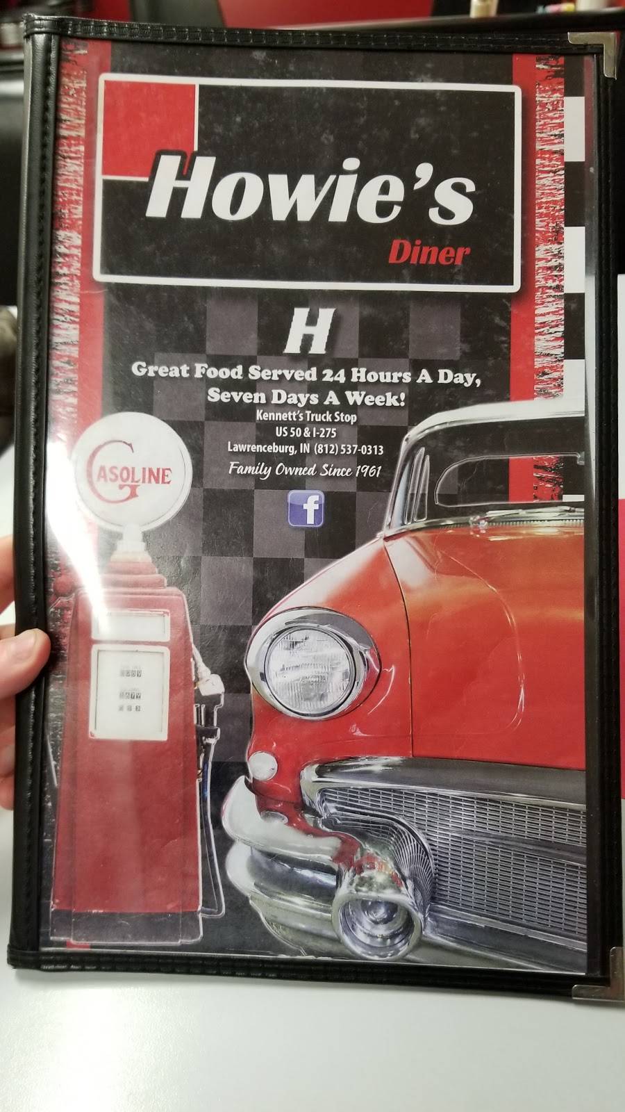 Howies Diner | restaurant | 1049 E Eads Pkwy, Lawrenceburg, IN 47025, USA | 8125370313 OR +1 812-537-0313