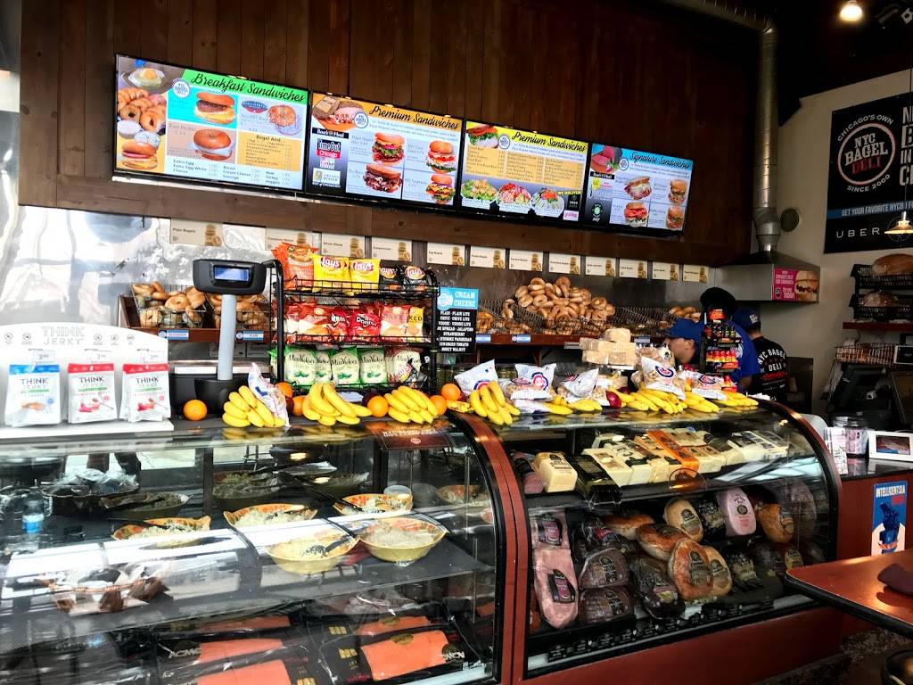 NYC Bagel Deli | bakery | 1001 W North Ave, Chicago, IL 60642, USA | 3122741278 OR +1 312-274-1278