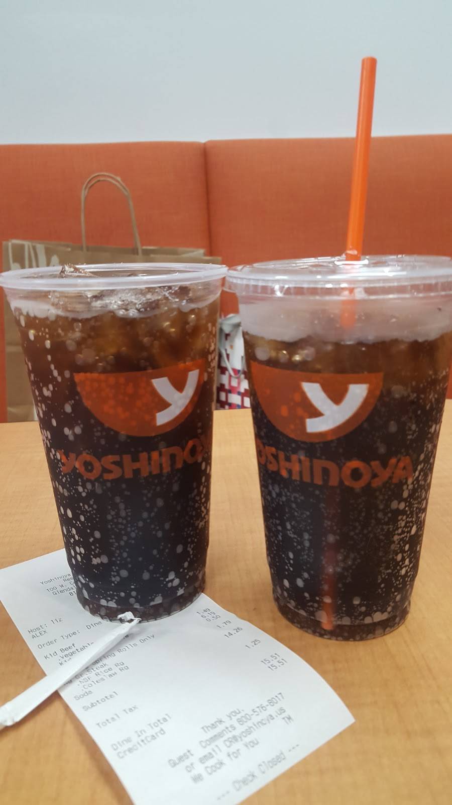 Yoshinoya | restaurant | 100 W Colorado St, Glendale, CA 91204, USA | 8182405561 OR +1 818-240-5561