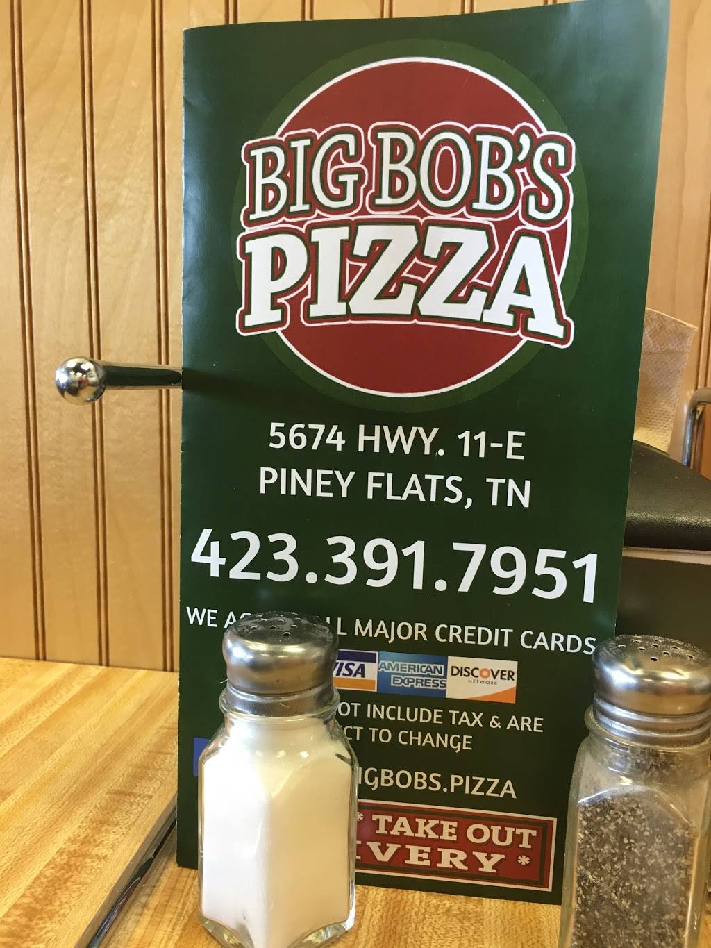 Big Bobs Pizza | restaurant | 6681 Bristol Hwy, Piney Flats, TN 37686, USA | 4233917951 OR +1 423-391-7951