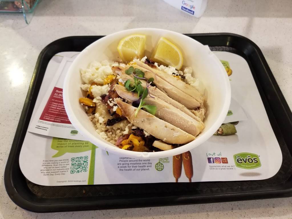 EVOS...Feel Great Food (Carrollwood) | restaurant | 10205 Lake Carroll Way, Tampa, FL 33618, USA | 8139693867 OR +1 813-969-3867