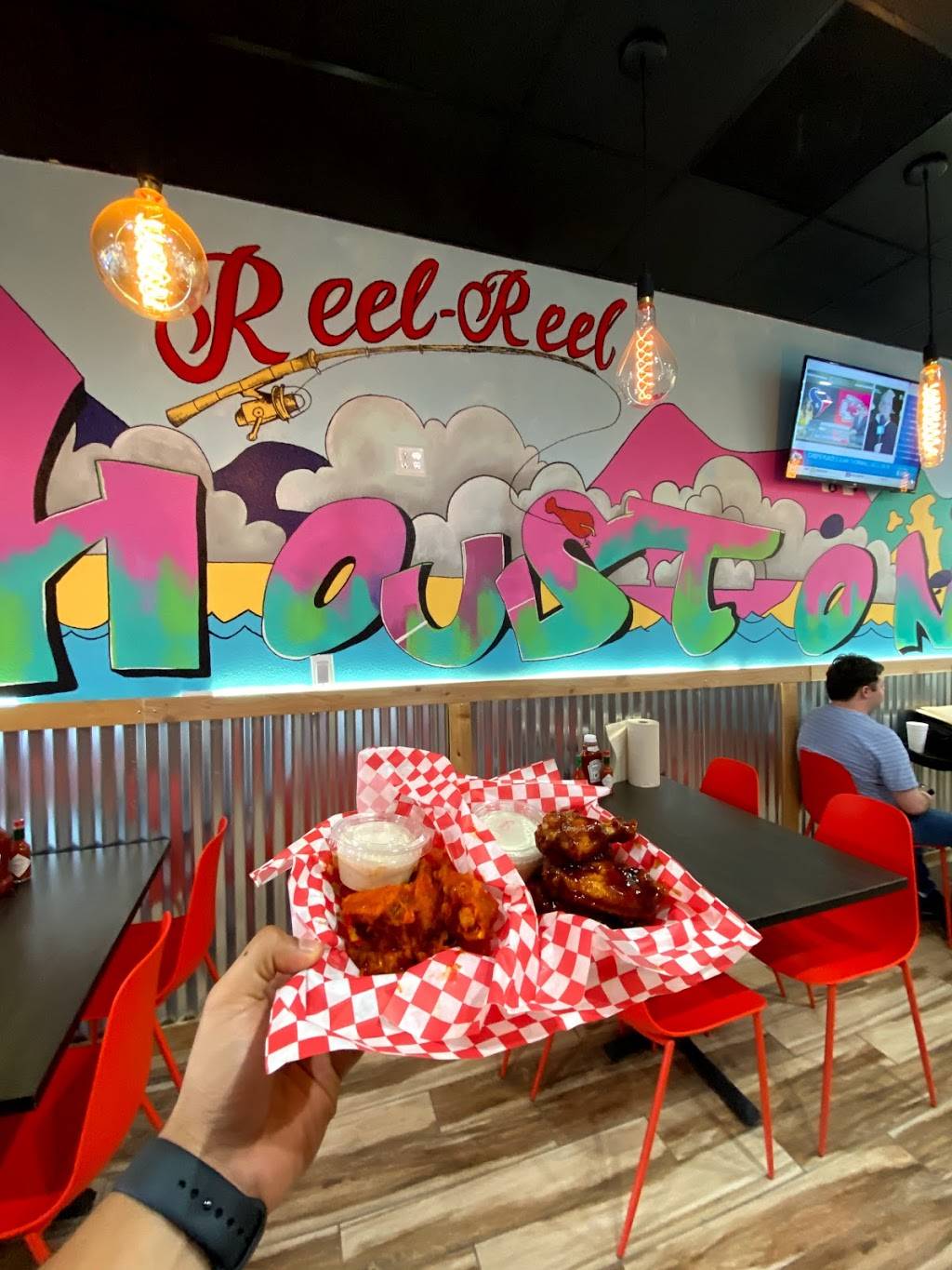 Reel-Reel Seafood & Wings Wallisville | restaurant | 15119 Wallisville Rd Ste 500, Houston, TX 77049, USA | 8322953491 OR +1 832-295-3491