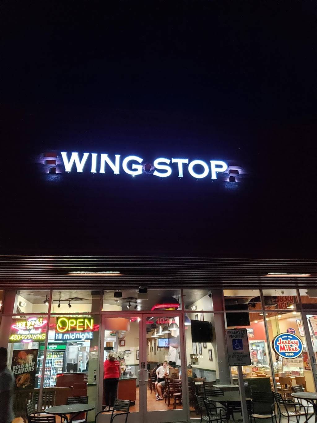 Wingstop | restaurant | 555 N Scottsdale Rd Ste 102, Tempe, AZ 85281, USA | 4809299464 OR +1 480-929-9464