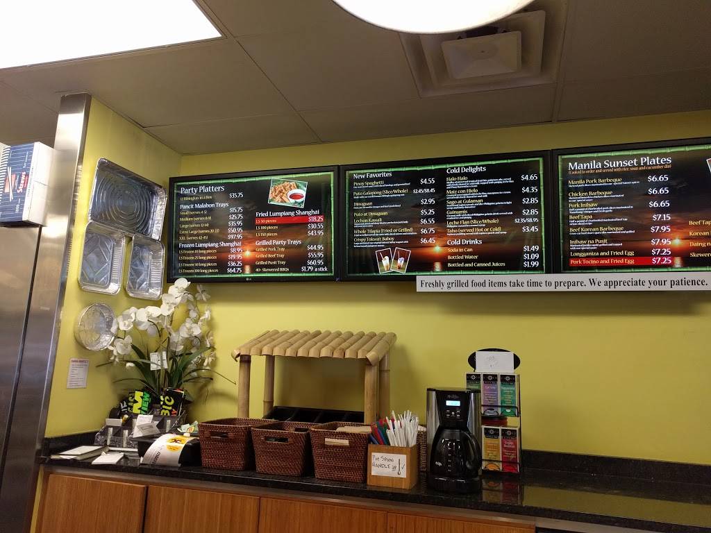 Manila Sunset | restaurant | 1005, 9837 Mira Mesa Blvd, San Diego, CA 92131, USA | 8585786200 OR +1 858-578-6200