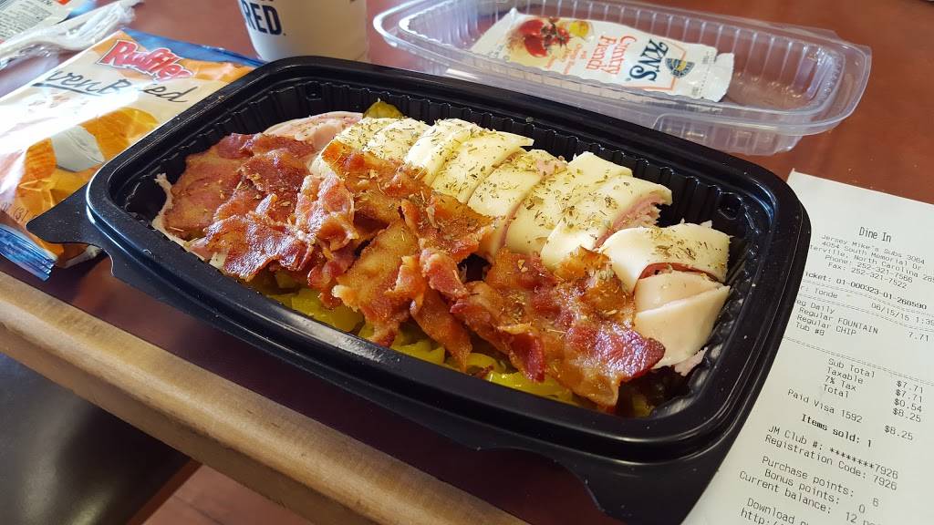 Jersey Mikes Subs | meal takeaway | 4054 S Memorial Dr Suite A, Winterville, NC 28590, USA | 2523217566 OR +1 252-321-7566