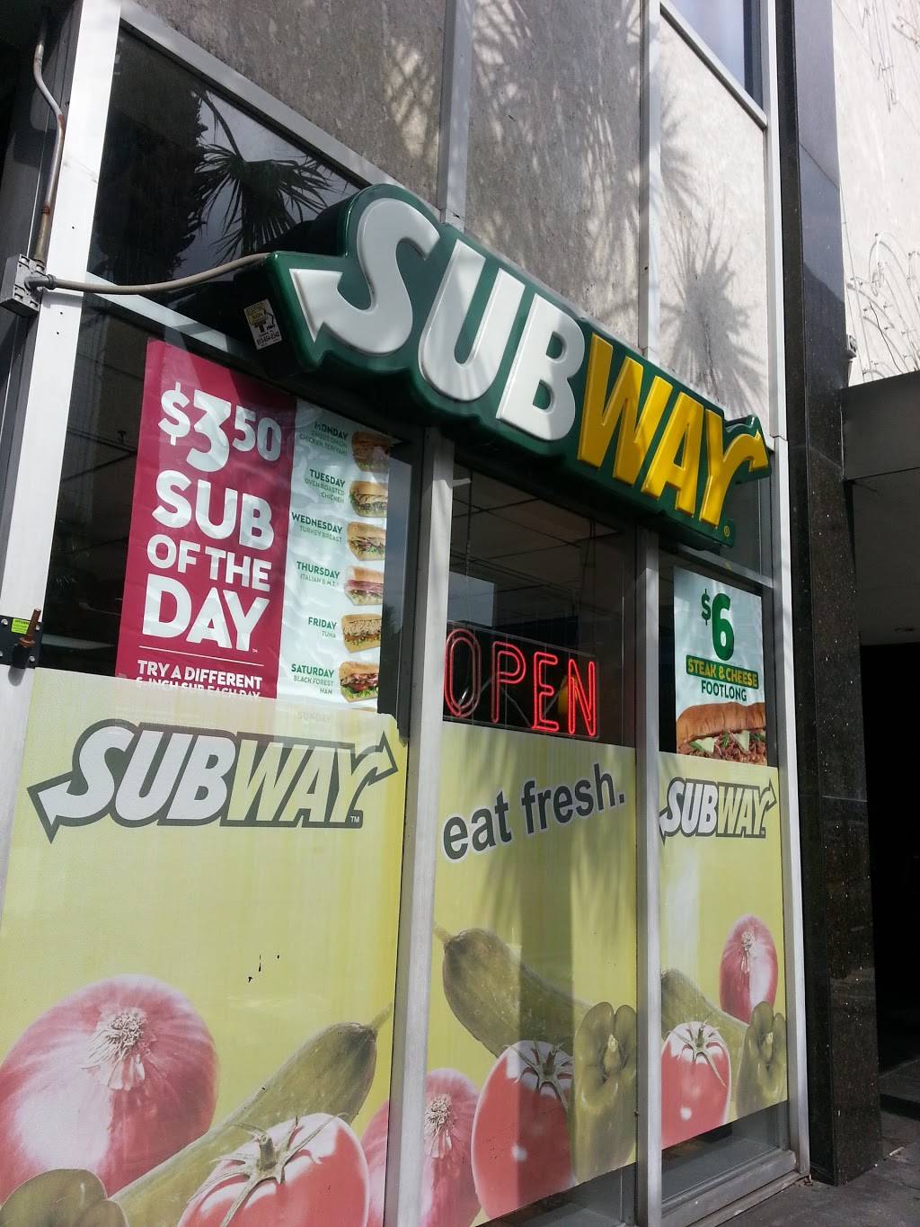 Subway Restaurants | restaurant | 212 E Madison St, Tampa, FL 33602, USA | 8132234448 OR +1 813-223-4448