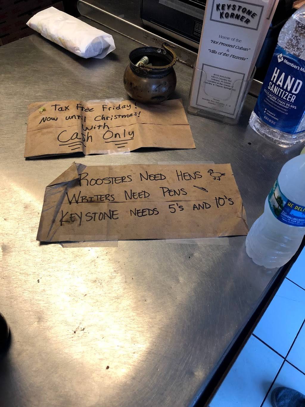 Keystone Korner | restaurant | 18515 Crawley Rd, Odessa, FL 33556, USA | 8139205158 OR +1 813-920-5158