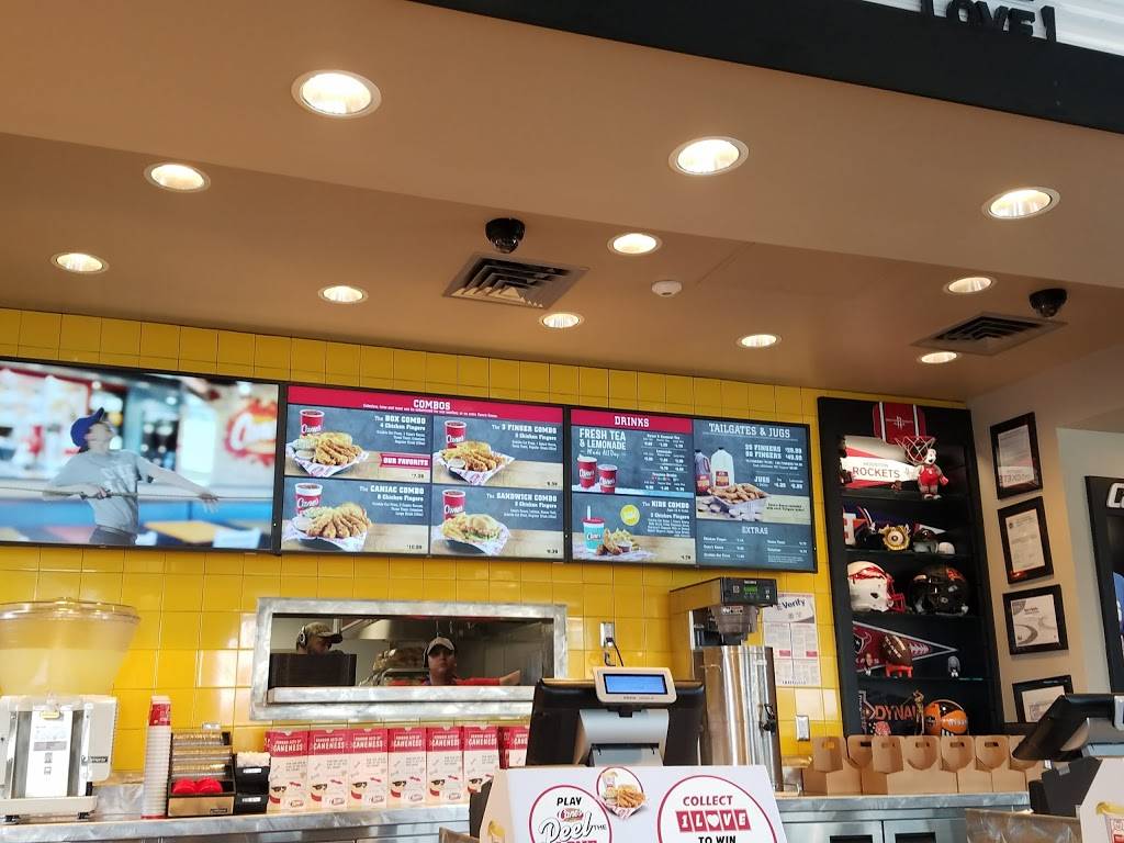 Raising Canes Chicken Fingers | meal takeaway | 2015 Shepherd Dr, Houston, TX 77007, USA | 7138616403 OR +1 713-861-6403