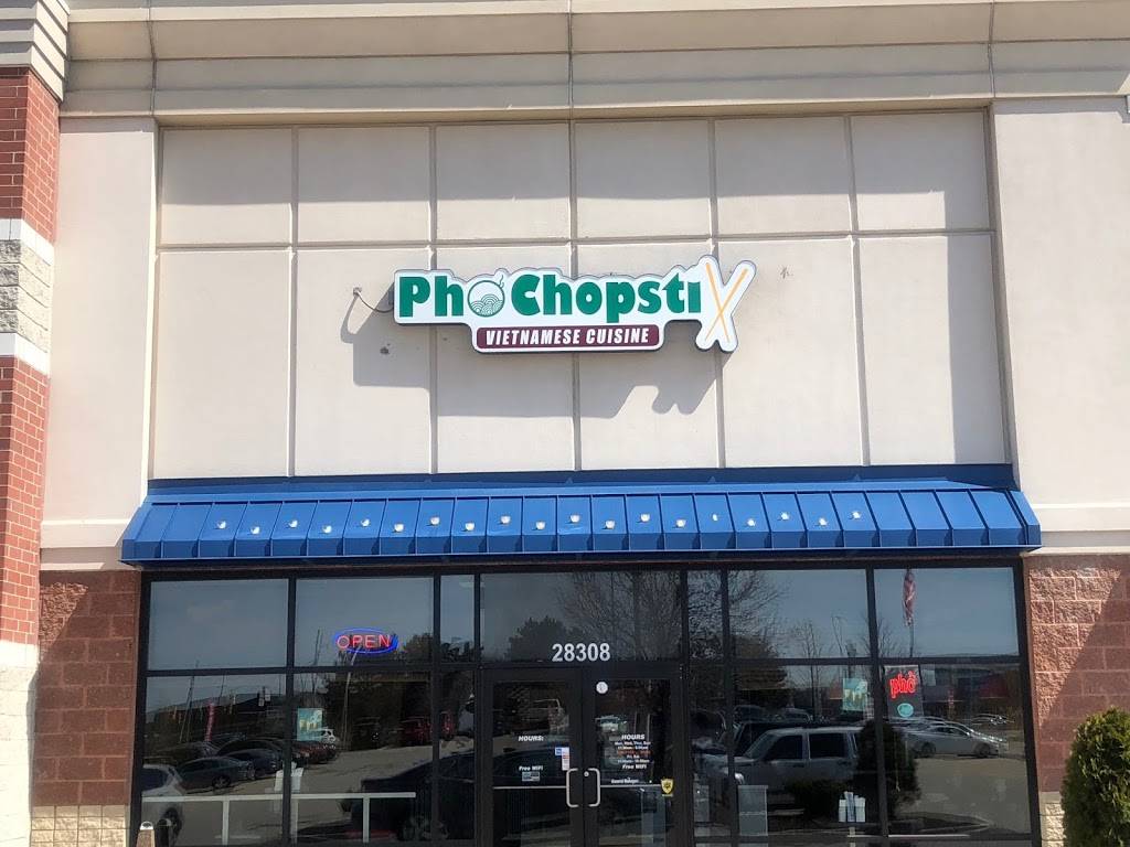Pho Chopstix | restaurant | 28308 Telegraph Rd, Southfield, MI 48034, USA | 9472828535 OR +1 947-282-8535