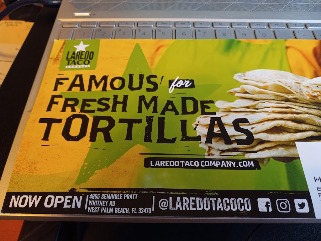 Laredo Taco Company | restaurant | 4965 Seminole Pratt Whitney Rd, Westlake, FL 33470, USA | 5619855357 OR +1 561-985-5357