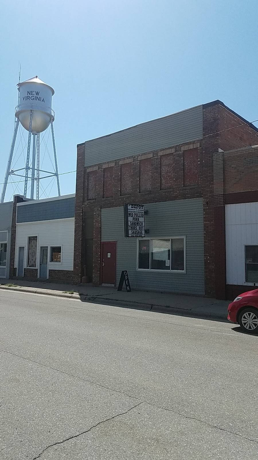 The Depot Restaurant and catering | restaurant | 411 West St, New Virginia, IA 50210, USA | 6414493200 OR +1 641-449-3200