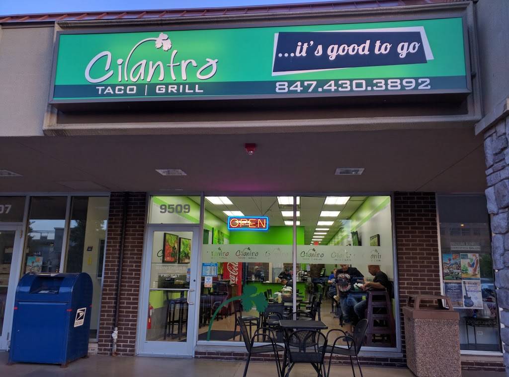 Cilantro Taco Grill | restaurant | 9509 W Higgins Rd, Rosemont, IL 60018, USA | 8474303892 OR +1 847-430-3892