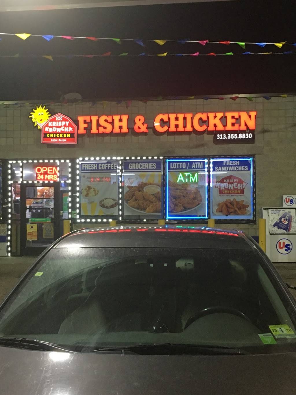 Krispy krunchy chicken | restaurant | 21740 Fenkell Ave, Detroit, MI 48223, USA | 3133558830 OR +1 313-355-8830