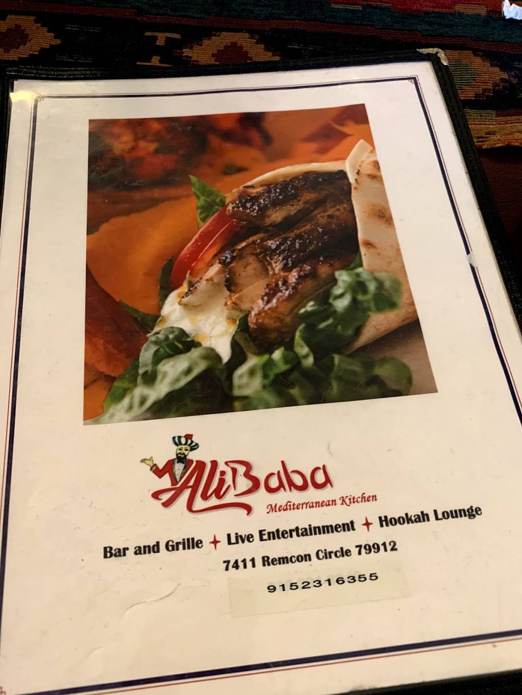 Ali Baba Mediterranean Kitchen | restaurant | 7411 Remcon Cir, El Paso, TX 79912, USA | 9152316355 OR +1 915-231-6355