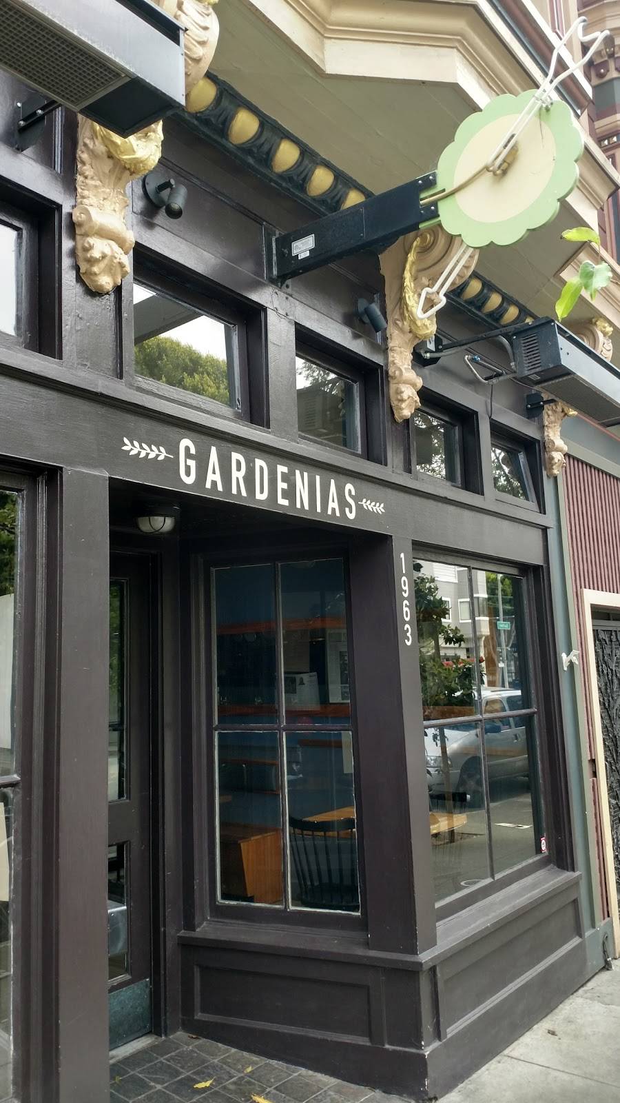 Gardenias | restaurant | 1963 Sutter St, San Francisco, CA 94115, USA | 4156217122 OR +1 415-621-7122