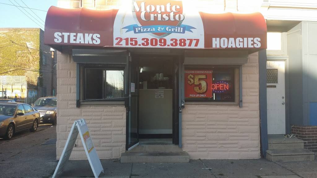Monte Cristo Pizza & Grill | meal delivery | 2421 E Allegheny Ave, Philadelphia, PA 19134, USA | 2153093877 OR +1 215-309-3877