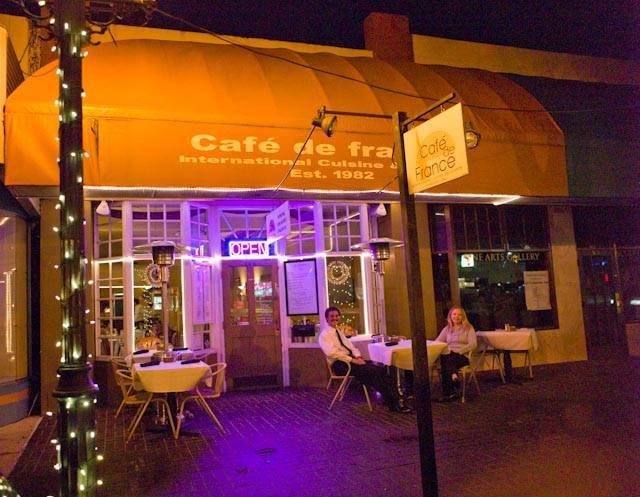 Café de France | restaurant | 526 S Park Ave, Winter Park, FL 32789, USA | 4076471869 OR +1 407-647-1869