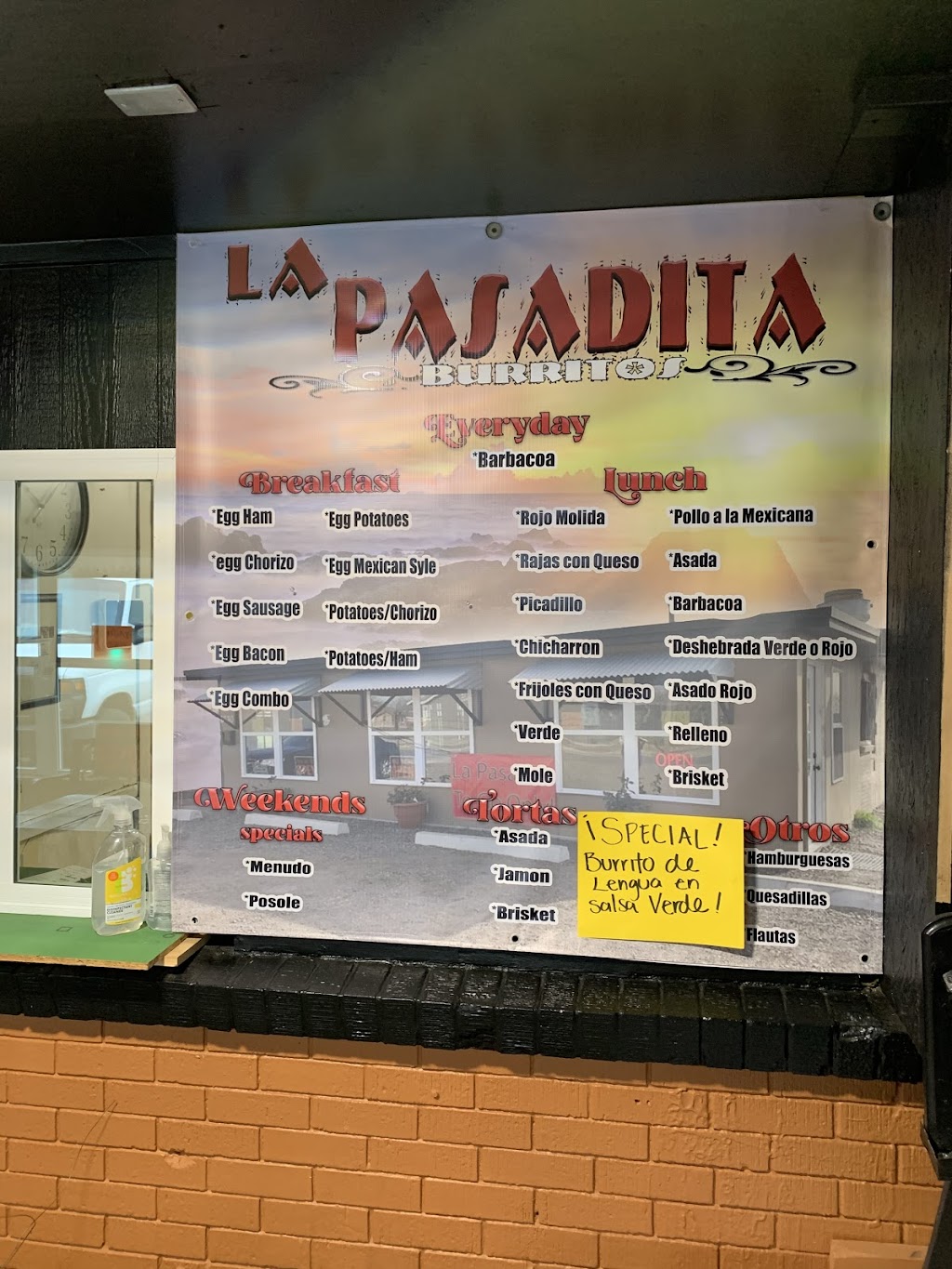 La pasadita | restaurant | 2730 NE 16th Ave, Amarillo, TX 79107, USA | 8063812309 OR +1 806-381-2309