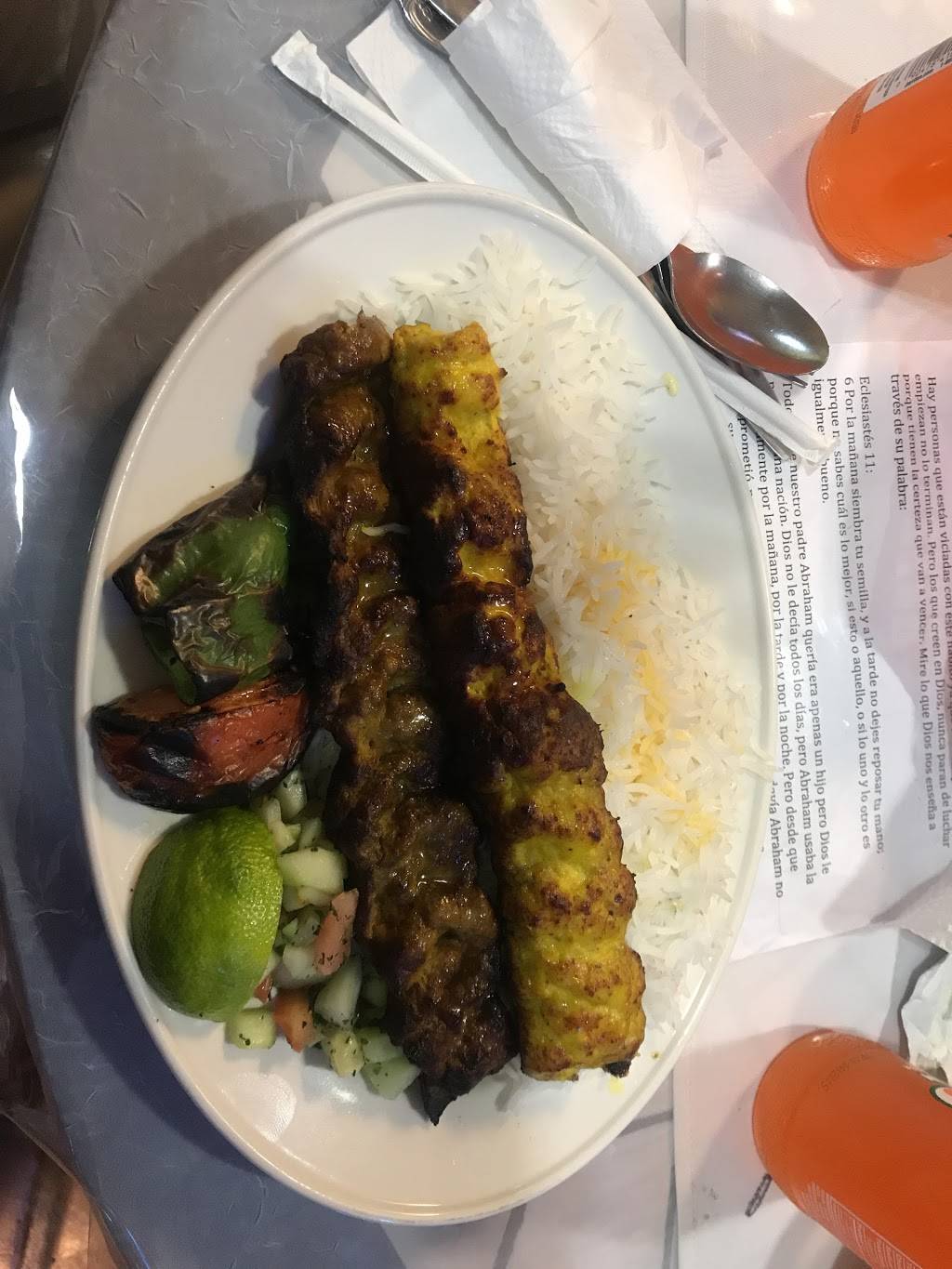 Paraiso Kebab | restaurant | 7130 1, 2, Van Nuys Blvd, Van Nuys, CA 91405, USA | 8189083084 OR +1 818-908-3084