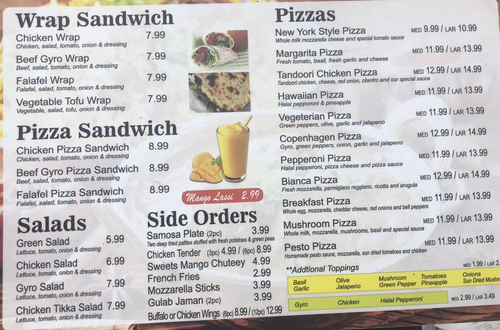 Tandoori Pizza | restaurant | 13353 Prairie Ave, Hawthorne, CA 90250, USA | 3106768200 OR +1 310-676-8200