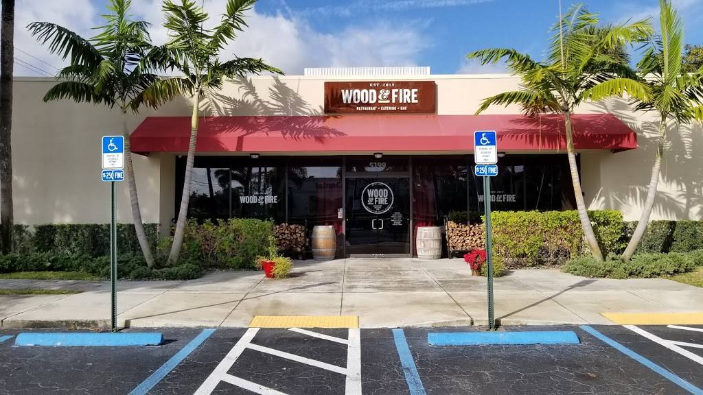 Wood & Fire | restaurant | 5199 W Atlantic Ave, Delray Beach, FL 33484, USA | 5613322300 OR +1 561-332-2300