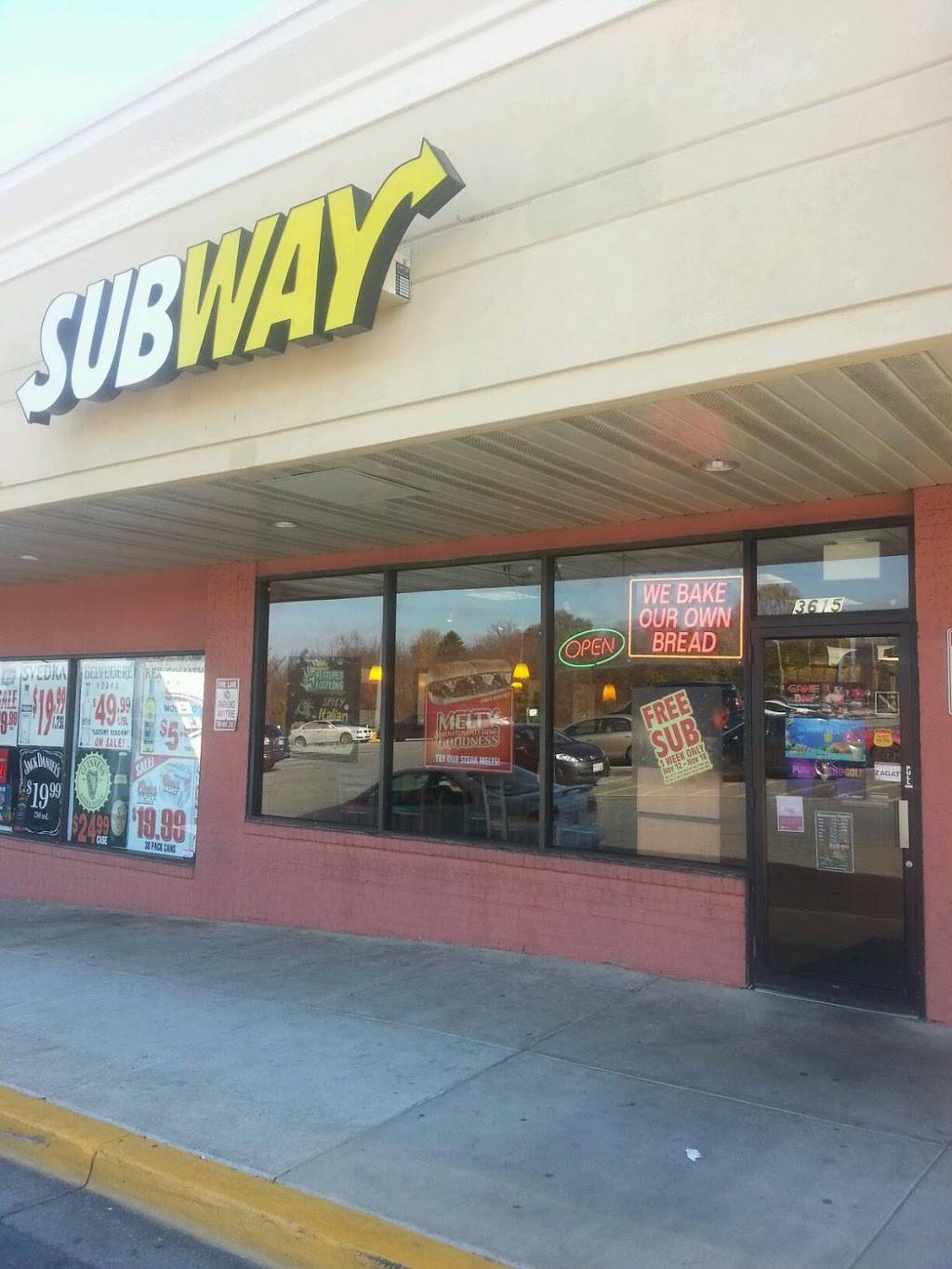Subway Restaurants | restaurant | 3615 Offutt Rd, Randallstown, MD 21133, USA | 4109224700 OR +1 410-922-4700