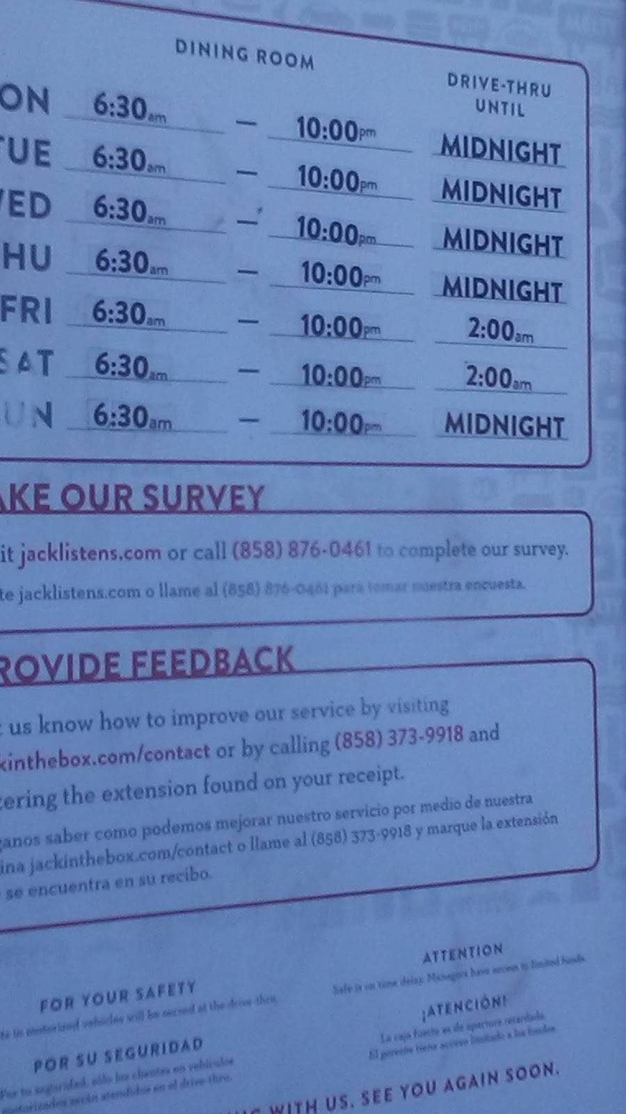 Jack in the Box | restaurant | 10642 Katella Ave, Anaheim, CA 92804, USA | 7147783054 OR +1 714-778-3054