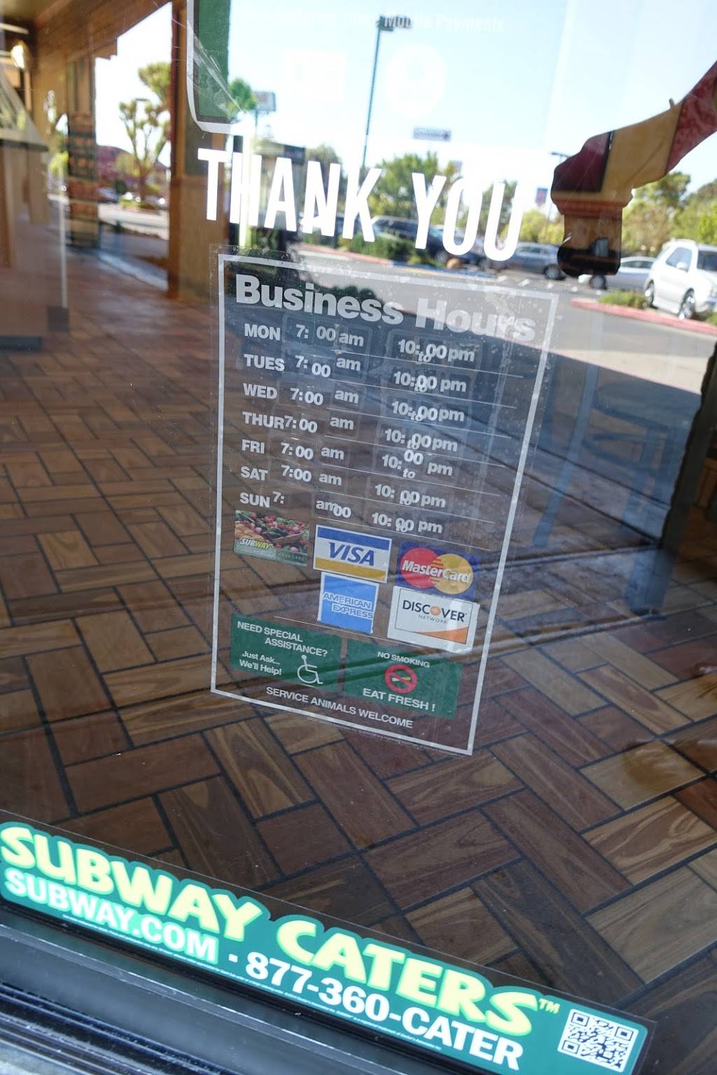 Subway Restaurants | restaurant | 3089 Travis Blvd, Fairfield, CA 94534, USA | 7074272000 OR +1 707-427-2000