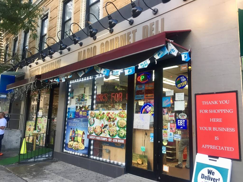 Marios Gourmet Deli | restaurant | 934 Amsterdam Ave, New York, NY 10025, USA | 2122224470 OR +1 212-222-4470