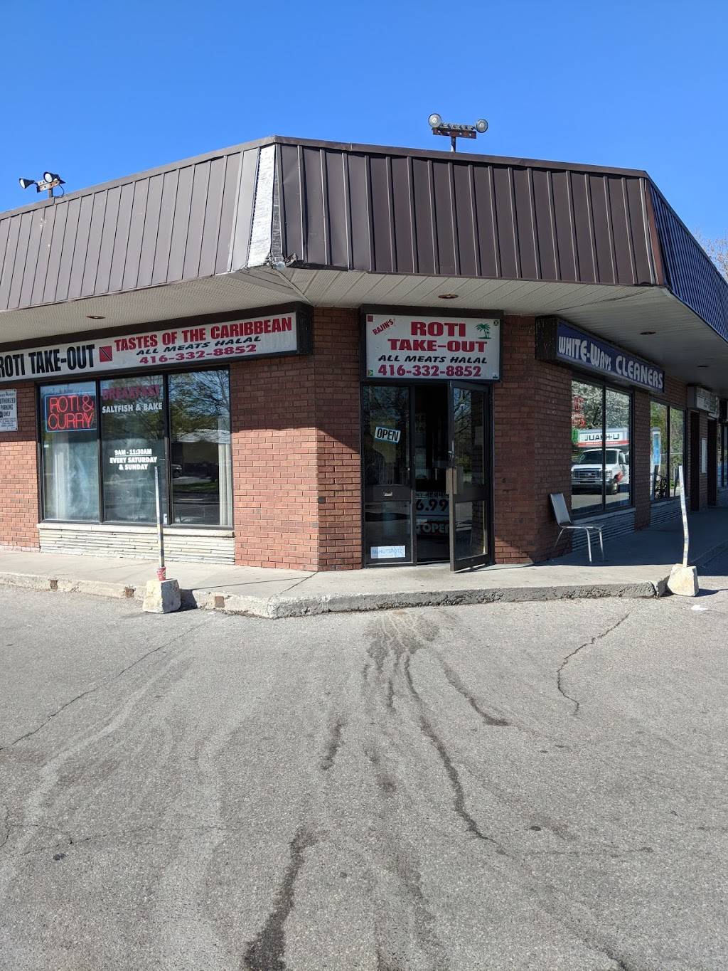 Rajins West Indian Take Out Shop | restaurant | 5743 Finch Ave E, Scarborough, ON M1B 5J9, Canada | 4163328852 OR +1 416-332-8852