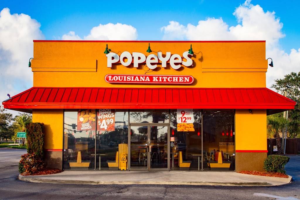 Popeyes Louisiana Kitchen | restaurant | 116 W Merritt Island Causeway, Merritt Island, FL 32952, USA | 3214525200 OR +1 321-452-5200