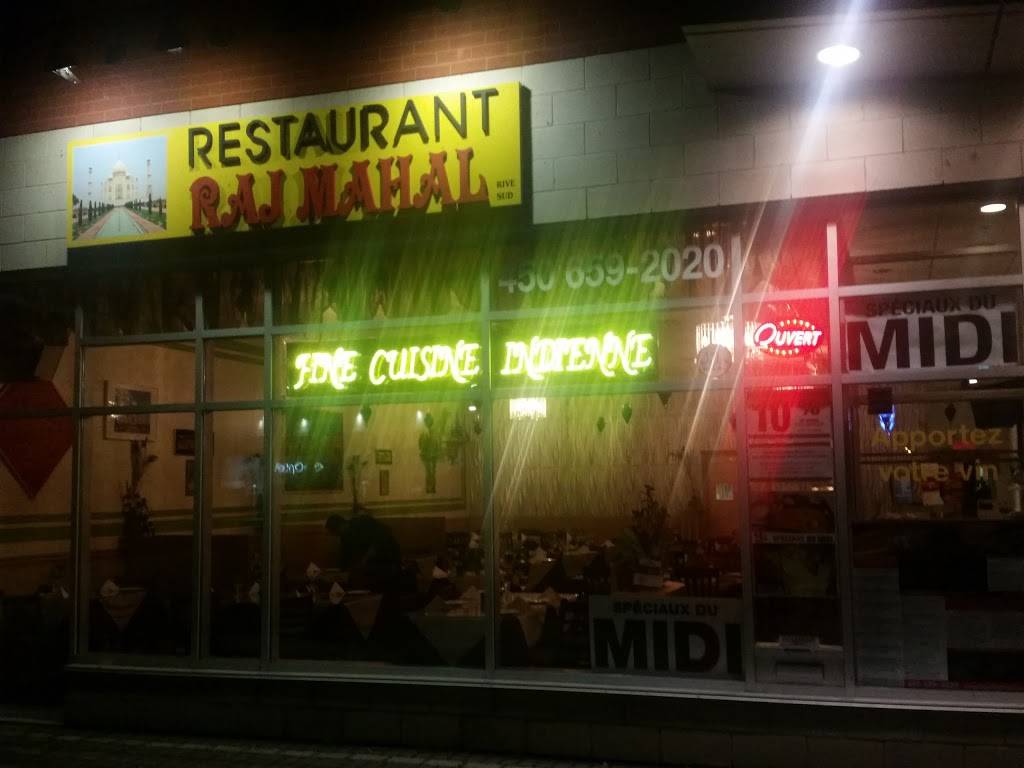 Restaurant Raj Mahal | restaurant | 1404 Chemin de Saint-Jean, La Prairie, QC J5R 2L7, Canada | 4506592020 OR +1 450-659-2020