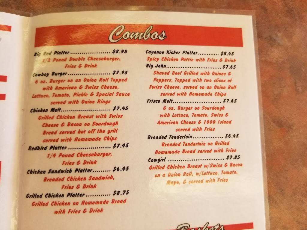 Rons Red Bird Cafe | restaurant | 112 W Center St, Girard, IL 62640, USA | 2176272045 OR +1 217-627-2045