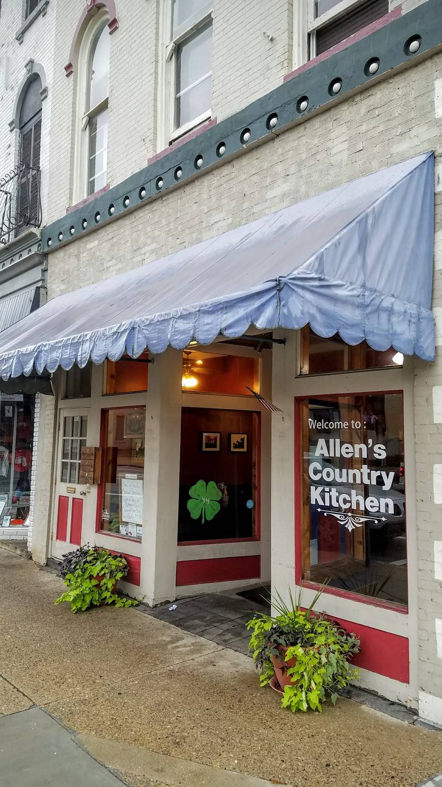 Allens Country Kitchen-Catering | restaurant | 101 E Main St, Crawfordsville, IN 47933, USA | 7653077016 OR +1 765-307-7016