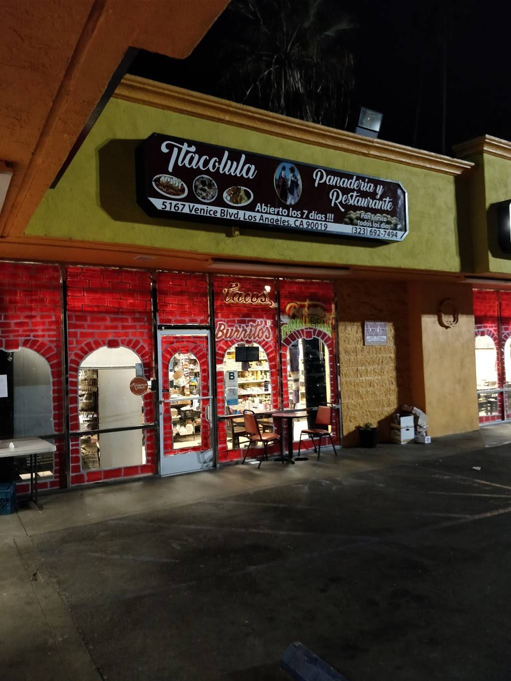 Panaderia Y Restaurante Tlacolula | restaurant | 5167 Venice Blvd, Los Angeles, CA 90019, USA | 3236927494 OR +1 323-692-7494
