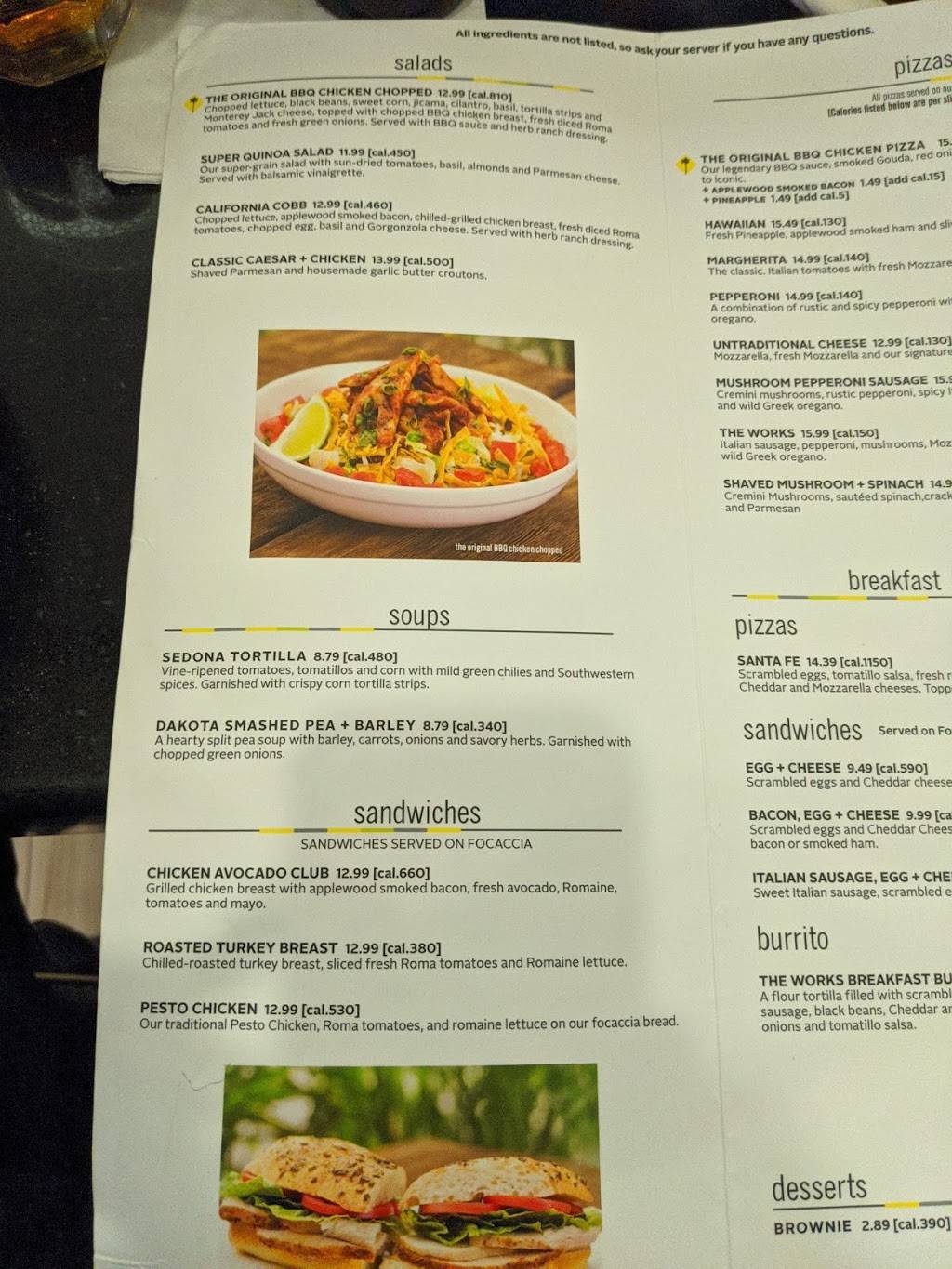 California Pizza Kitchen | restaurant | 18601 Airport Way, Santa Ana, CA 92707, USA | 9492526125 OR +1 949-252-6125