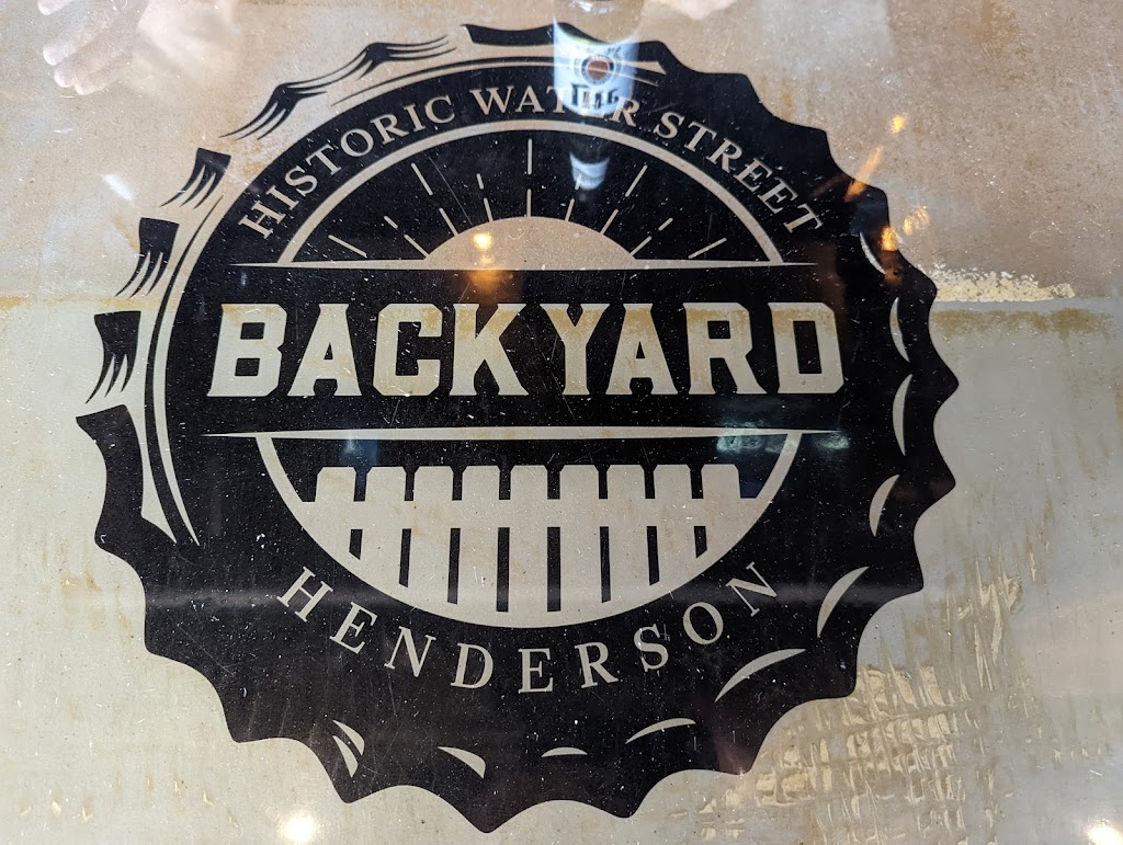 Backyard | restaurant | 115 S Water St, Henderson, NV 89015, USA | 7024739780 OR +1 702-473-9780