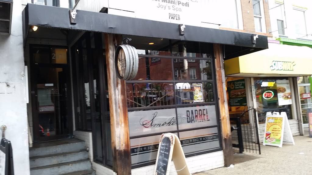 Smoke & Barrel | restaurant | 2471 18th St NW, Washington, DC 20009, USA | 2023199353 OR +1 202-319-9353