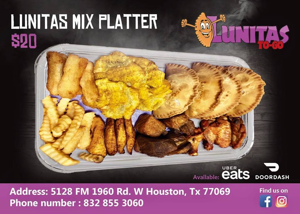 Lunitas To-Go | restaurant | 5128 Farm to Market 1960 Rd W, Houston, TX 77069, USA | 8328553060 OR +1 832-855-3060