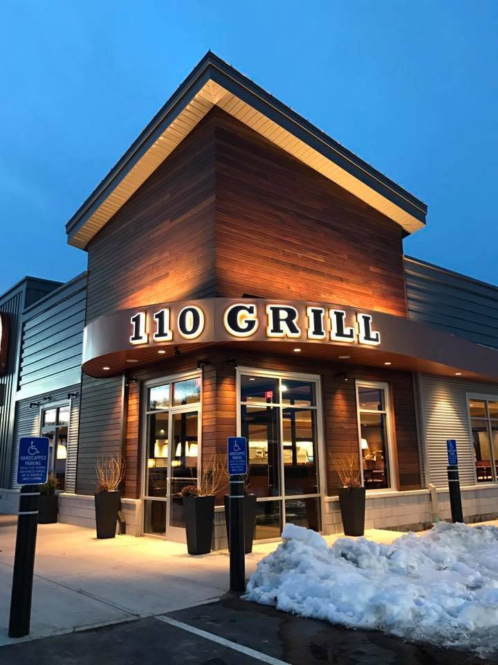 110 Grill - Leominster | restaurant | 207 Mill St, Leominster, MA 01453, USA | 9787284730 OR +1 978-728-4730