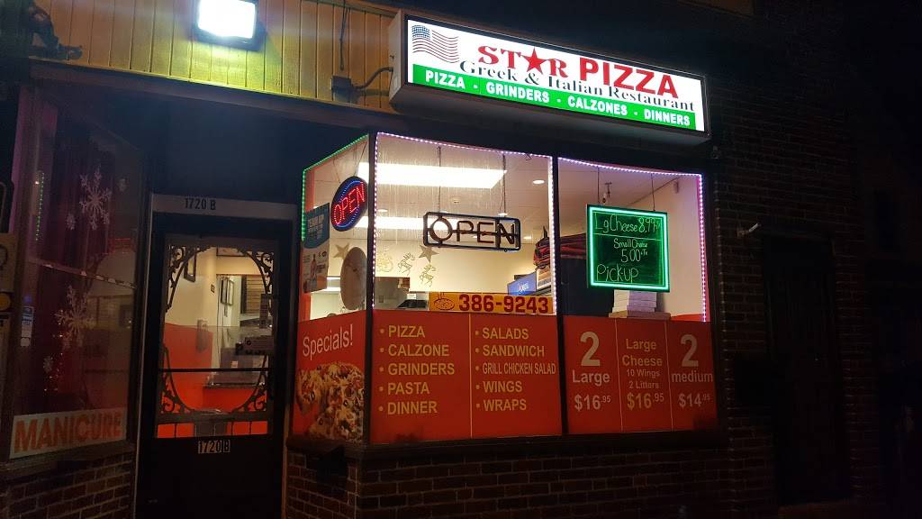 Star Pizza Family Restaurant | restaurant | 1720B Barnum Ave, Stratford, CT 06614, USA | 2033869243 OR +1 203-386-9243