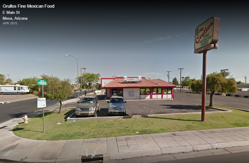 El Grullo Restaurant | restaurant | 1110 E Main St, Mesa, AZ 85203, USA | 4808349557 OR +1 480-834-9557